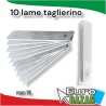 LAMA LAME PER TAGLIERINO CUTTER 18 MM. 10 PEZZI