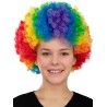 Frmarche Parrucca Clown Multicolore per Masquerade Costume Cosplay