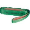 FASCIA DI SOLLEVAMENTO 2000 KG. VERDE Lung. 4 mt Larg. 7,5 cm.