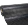 Pavimento in PVC a bollo nero spessore 1,2mm Pavimento Bullonato nero Pvc protettivo, Copripavimento nero bollato. (1 x 3 mt)